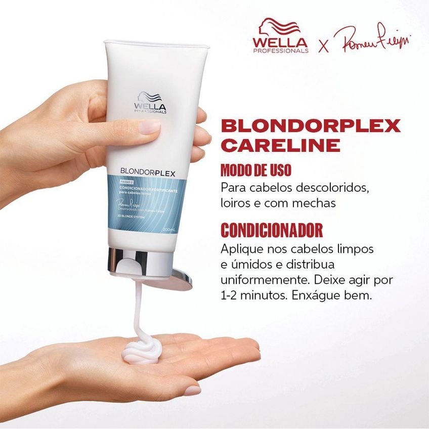 Condicionador Blondorplex Reparação Profunda 1L Wella - imagem 3