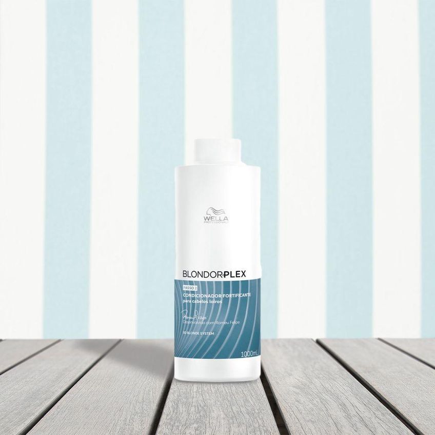 Condicionador Blondorplex Reparação Profunda 1L Wella - imagem 4