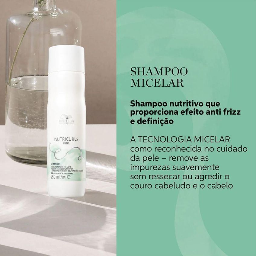 Kit Wella Professionals Nutricurls Shampoo Extra 2 Unidades - imagem 4
