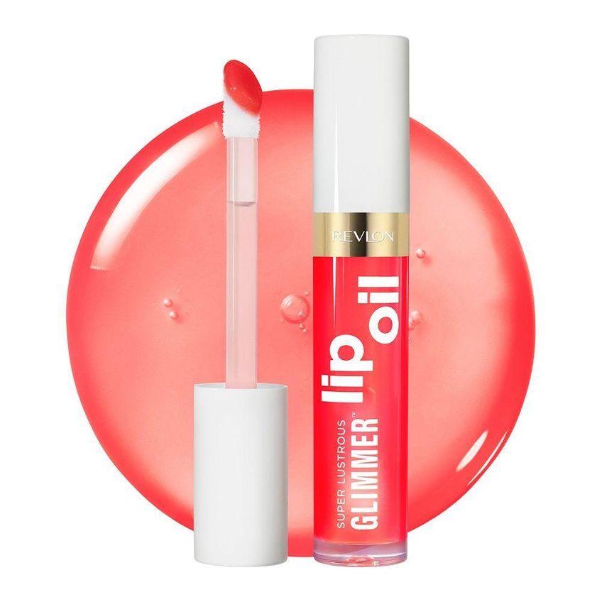 Lip Oil Super Lustrous Glimmer Glow Mama Hidratação E Brilho 3,8ml Revlon - imagem 3