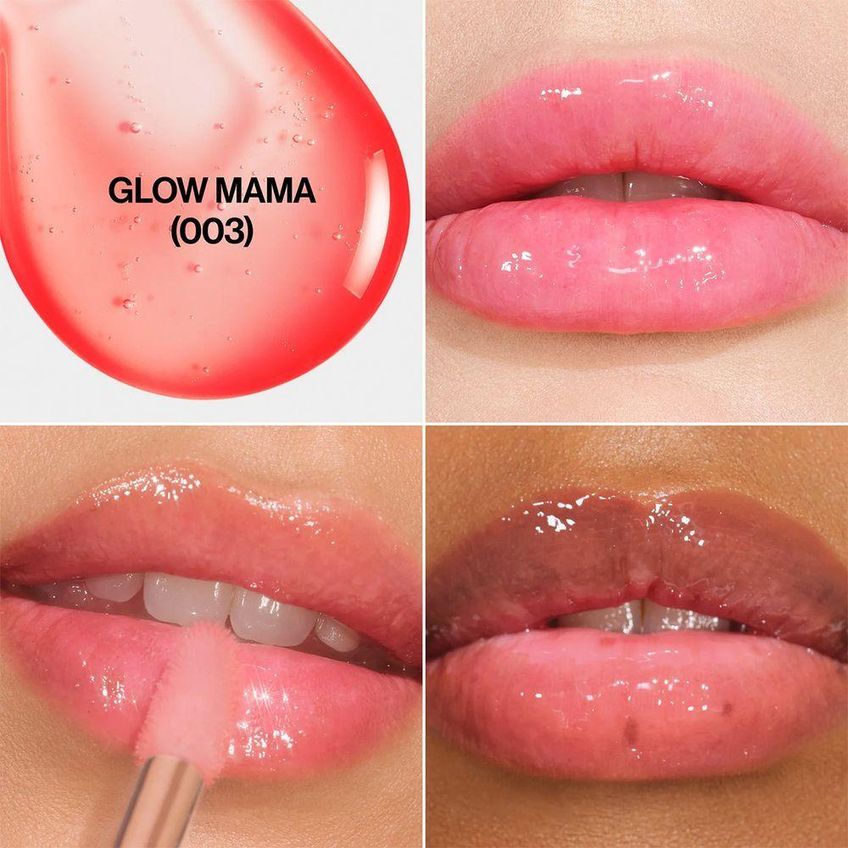 Lip Oil Super Lustrous Glimmer Glow Mama Hidratação E Brilho 3,8ml Revlon - imagem 5