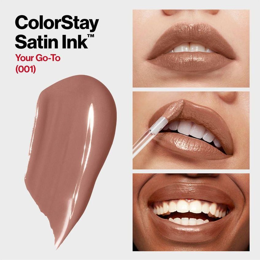 Batom Líquido Colorstay Satin Ink Your To Go 16h De Cor 001 Revlon 5ml - imagem 2