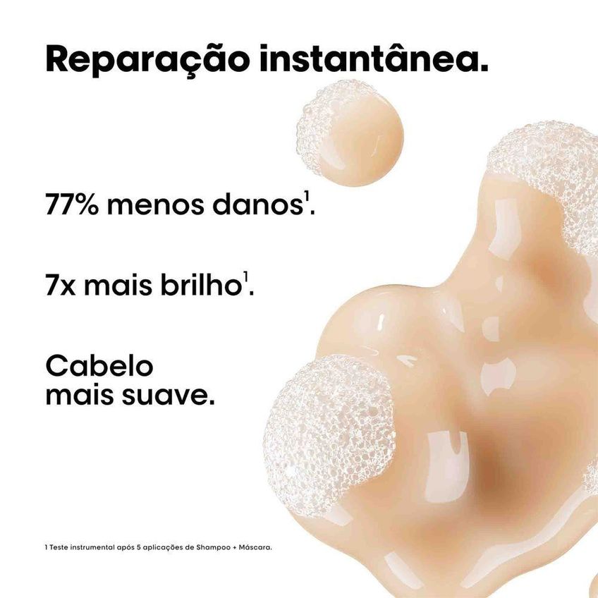 Shampoo Absolut Repair Gold Quinoa + Protein 500ml L'Oréal Paris - imagem 5