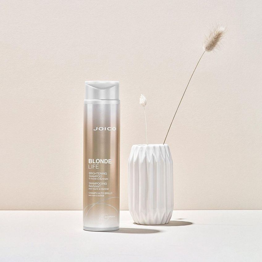 Kit De Tratamento Capilar Blonde Life Smart Release Brilho Intenso Joico Shampoo 300ml Máscara 150ml - imagem 5