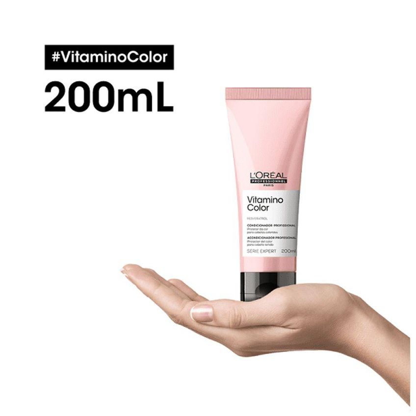 Condicionador Serie Expert Vitamino Color Proteção Da Cor Multicolorido L'Oréal Paris 200ml - imagem 3
