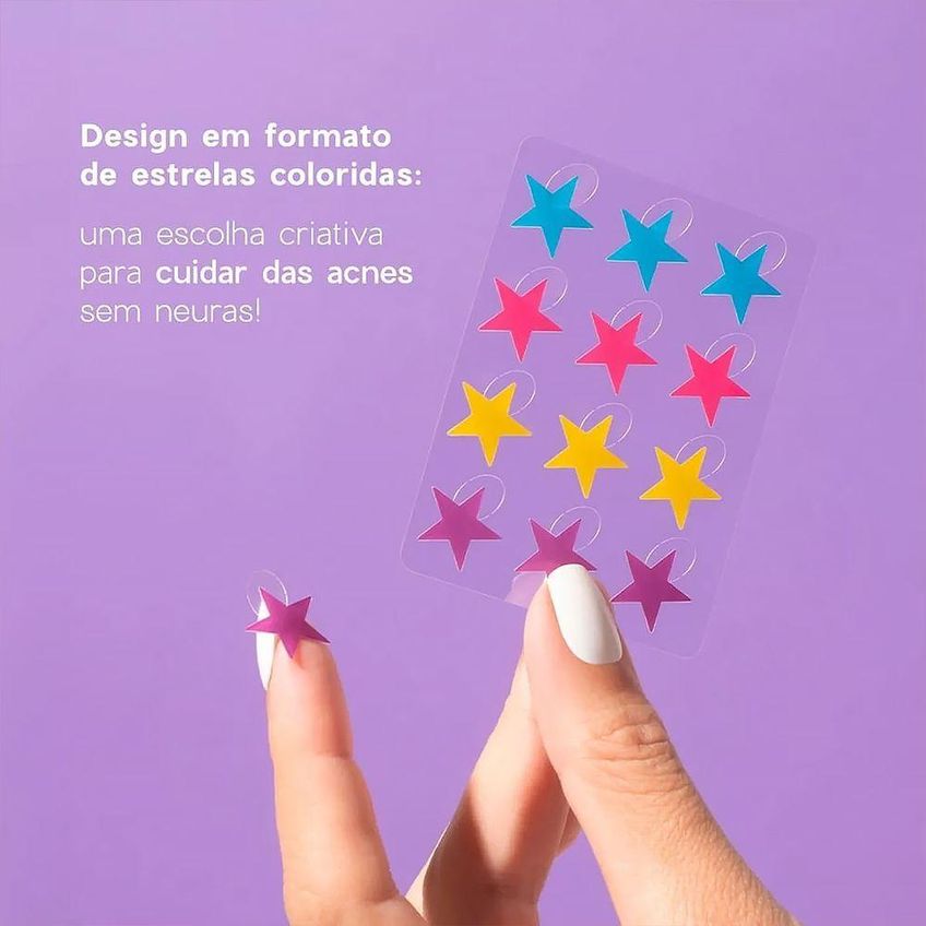 Adesivos Secativos Para Espinhas Star Acne Patches Oceane Tamanho Único - imagem 5