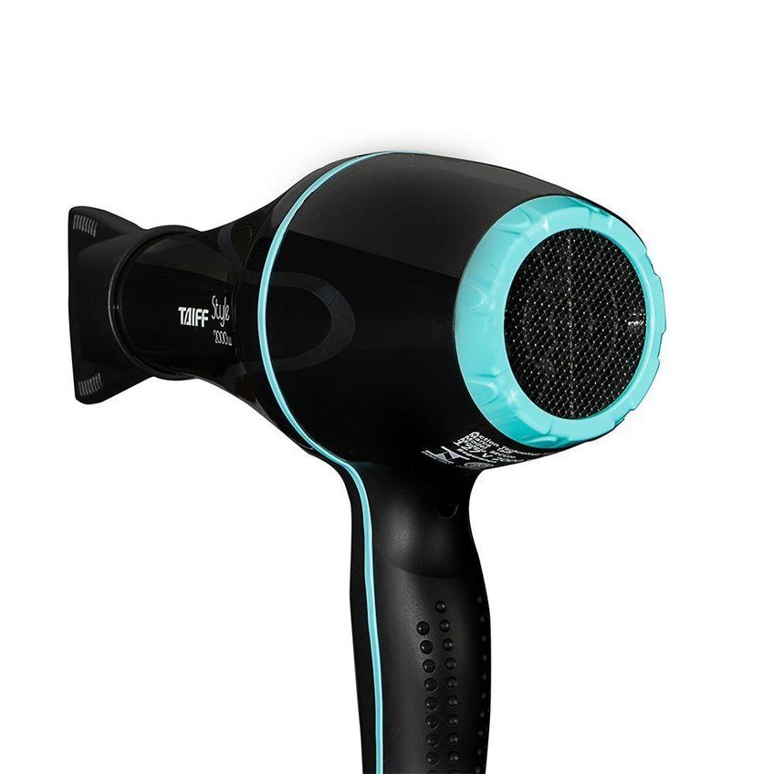 Secador De Cabelo Style 2000w Motor Ac 2 Temperaturas Preto Taiff 220v - imagem 3