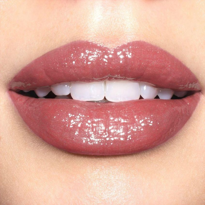 Batom Super Lustrous Glass Shine Glossed Up Rose Com Acabamento Vítreo 4g Revlon - imagem 2