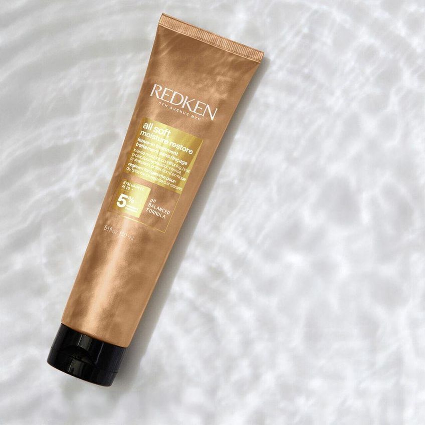 Kit De Tratamento Capilar All Soft Salon Total Leave-in Hidratação Profunda Antifrizz Redken - imagem 4
