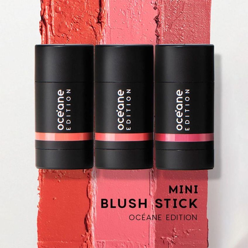 Blush Mini Blush Stick Acabamento Acetinado Coral Oceane 6g - imagem 4