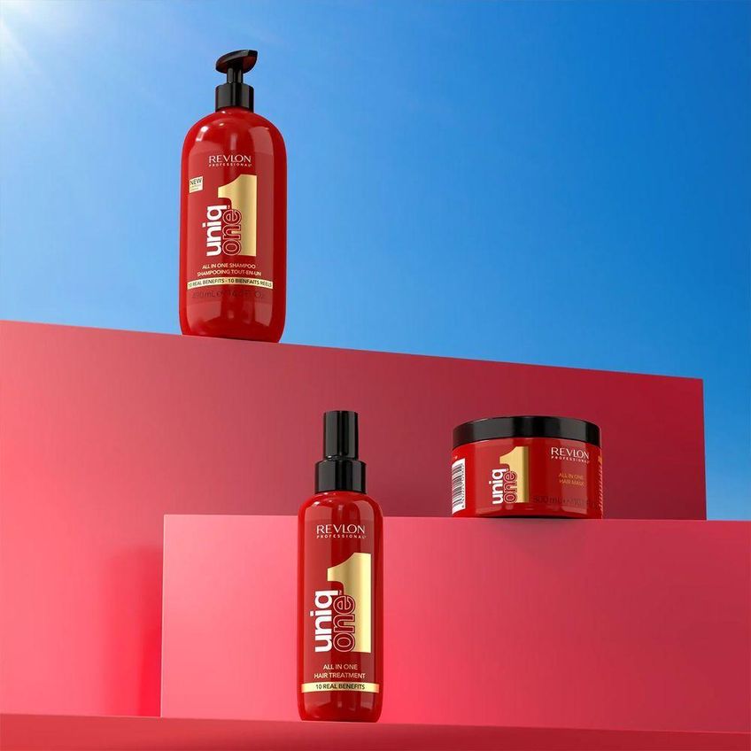 Leave-in Uniq One 10 Em 1 Reparação E Proteção Térmica Multicolorido Revlon - imagem 2