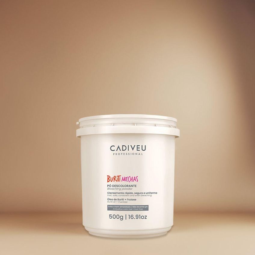 Kit De Produtos Para Coloração Capilar Cadiveu Professional Oxidante 6v E Buriti Mechas Clareia Até - imagem 3