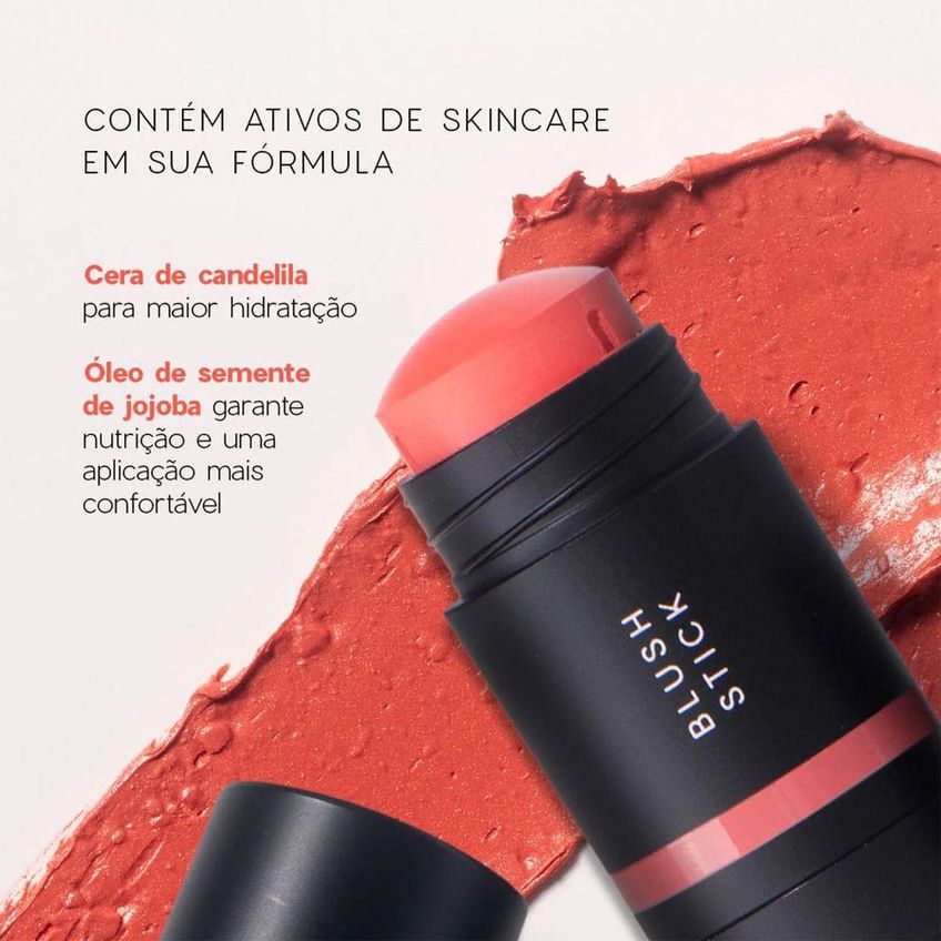 Kit De Maquiagem Edition Mini Iluminador Bronze E Blush Coral Oceane 6g - imagem 3