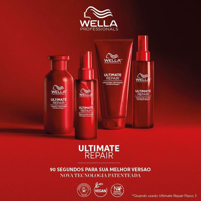 Shampoo Wella Professional Ultimate Repair 1l Limpeza Reparadora - imagem 3