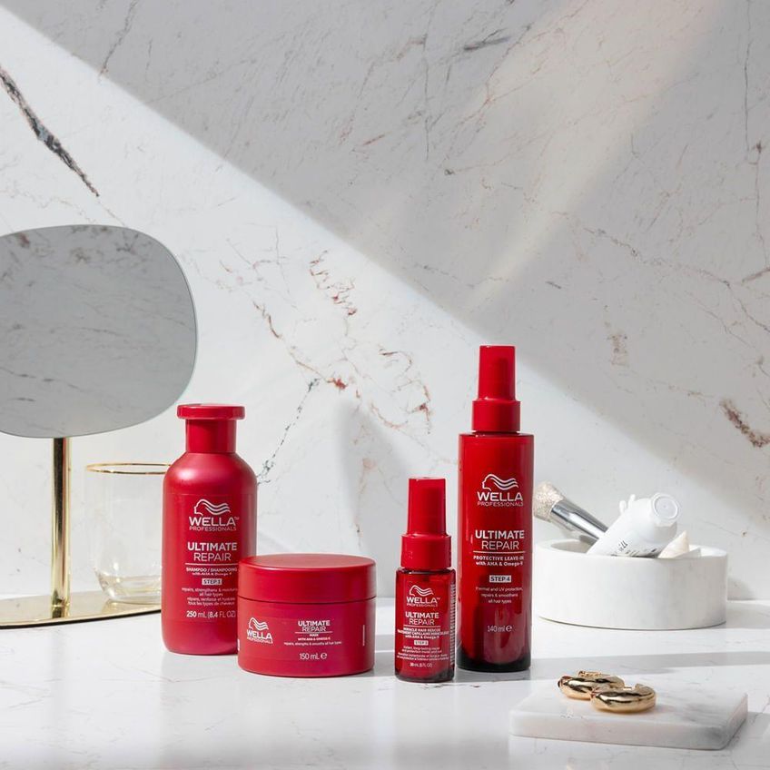 Shampoo Wella Professional Ultimate Repair 1l Limpeza Reparadora - imagem 5