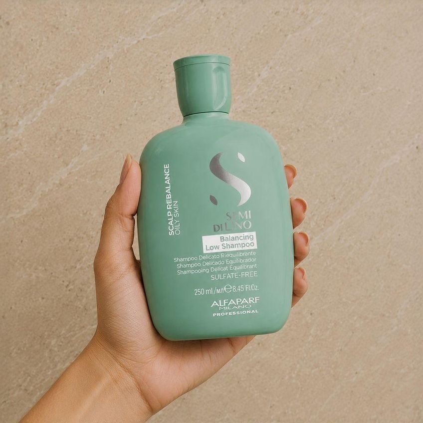 Shampoo Semi Di Lino Scalp Rebalance Balancing Low 250ml Alfaparf - imagem 4