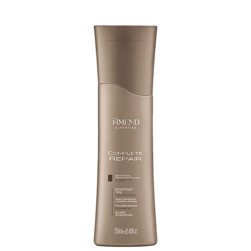 Shampoo E Máscara Capilar Complete Repair Reconstrutor Para Cabelos Danificados Multicolorido 250ml - imagem 3