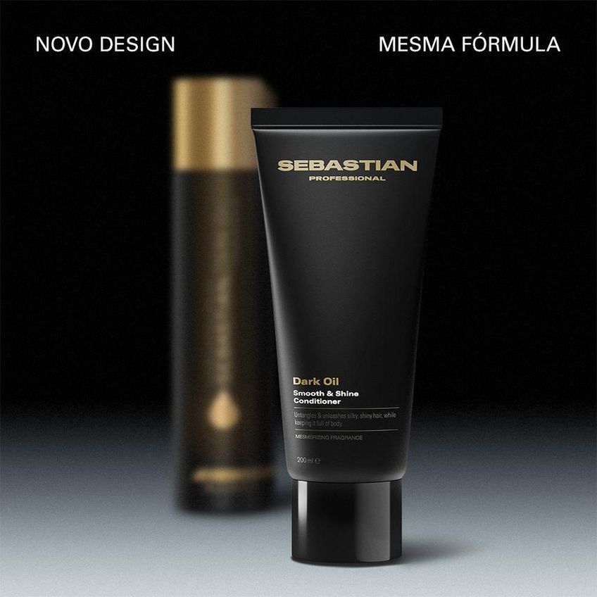 Condicionador Sebastian Professional Dark Oil Maciez Imediata 200ml - imagem 5