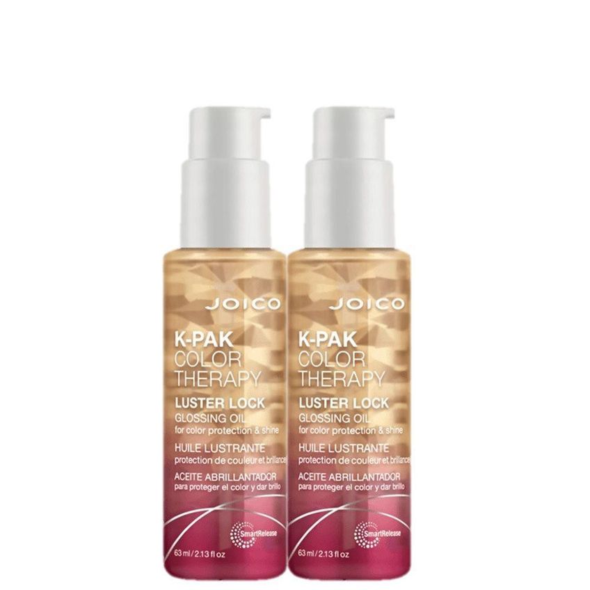 Kit Óleo Capilar K-pak Color Therapy Luster Lock Smart Release Protege A Cor 63ml (2 Unidades) Joico - imagem 5