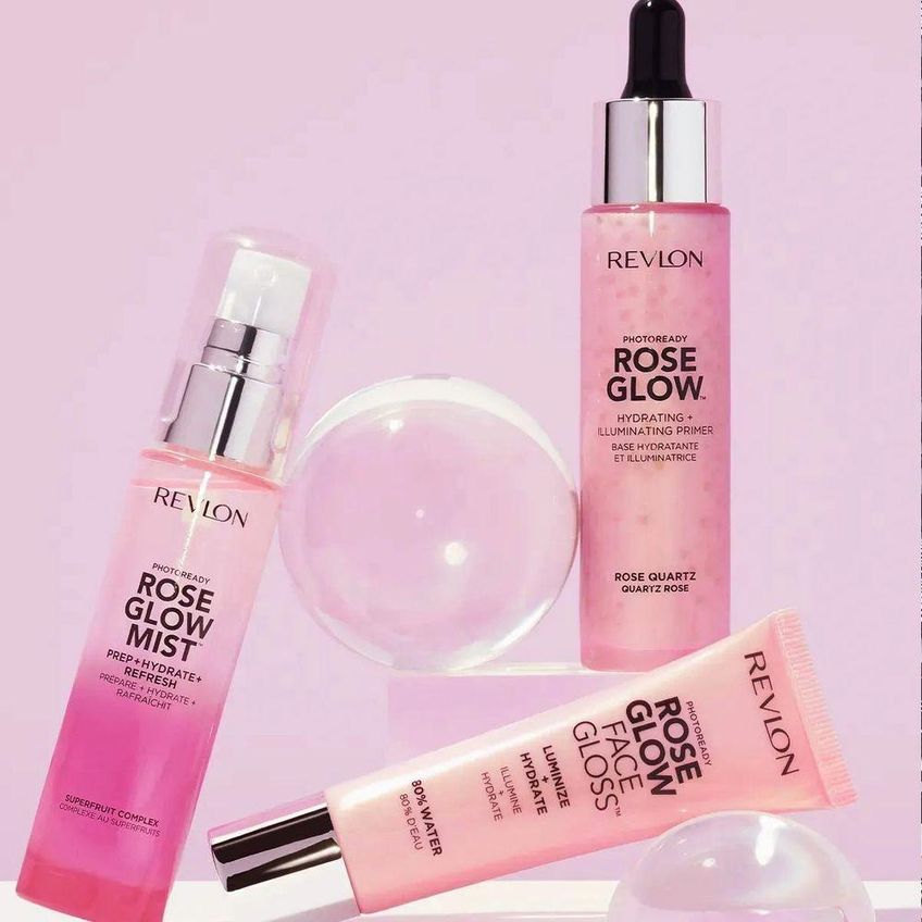 Iluminador Rose Glow Face Gloss Luminize Hidratante 30ml Revlon - imagem 3