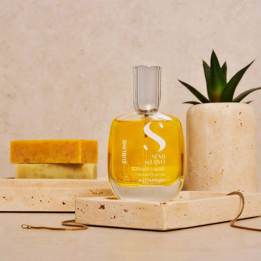 Kit Óleo Capilar Semi Di Lino Sublime Cristalli Liquidi Proteção E Brilho Intenso 50ml (2 Unidades) - imagem 3