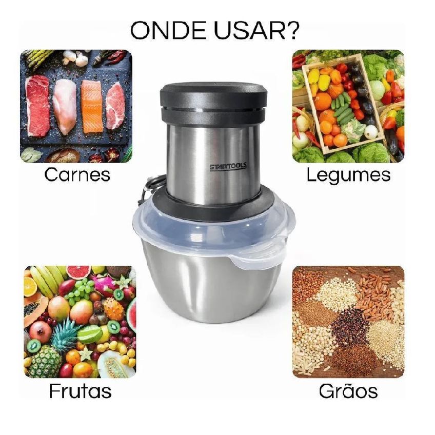 Multiprocessador Yeet Startools 200w Inox 2l 220v - imagem 2