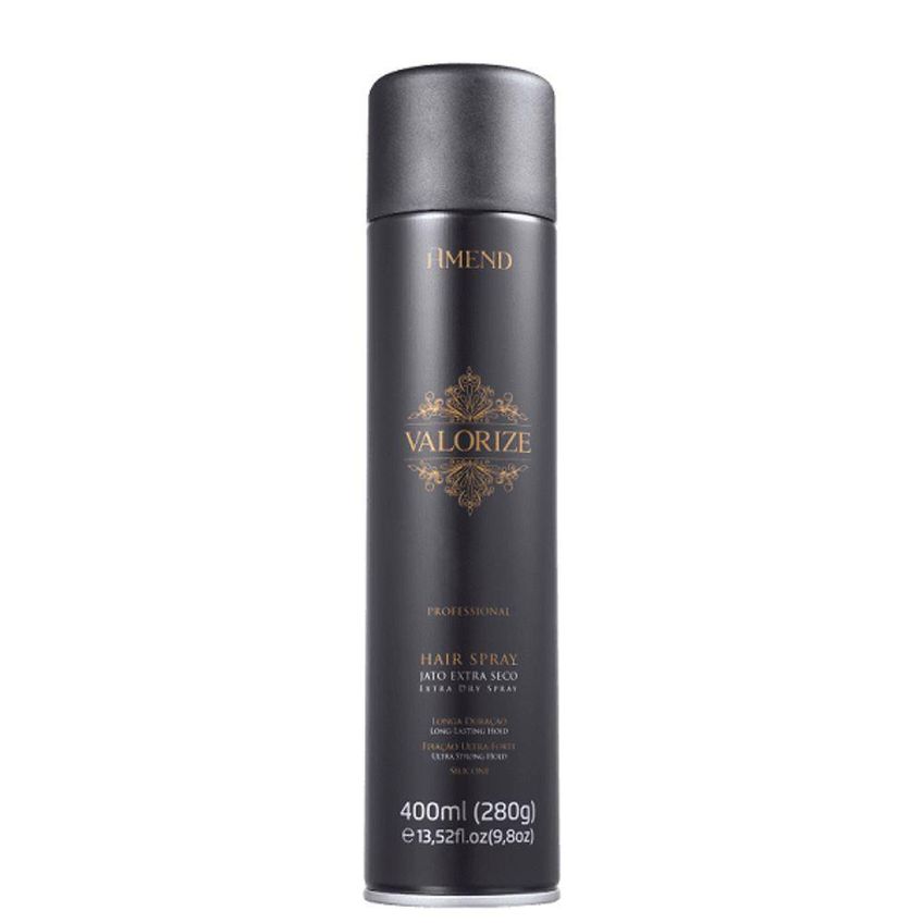 Spray Capilar Valorize Hair Fixador Ultra Forte Multicolorido Amend Cosméticos 400ml - imagem 2