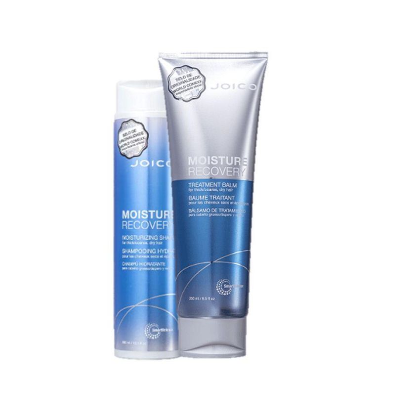 Kit De Cuidados Capilares Moisture Recovery Shampoo 300ml Máscara 250ml Multicolorido Joico - imagem 5