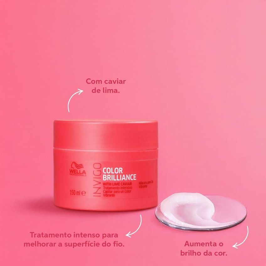 Kit De Tratamento Capilar Invigo Color Brilliance Shampoo 250ml E Máscara 150ml - imagem 4