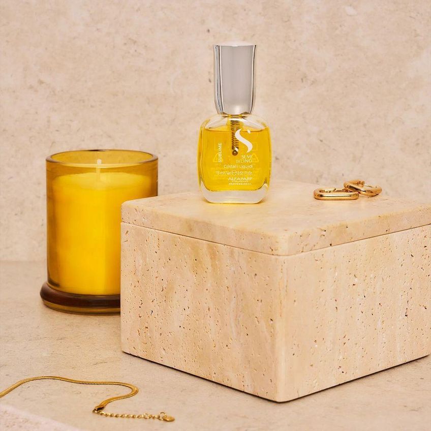 Kit Óleo Capilar Semi Di Lino Sublime Cristalli Liquidi 15ml (2 Unidades) Alfaparf - imagem 3