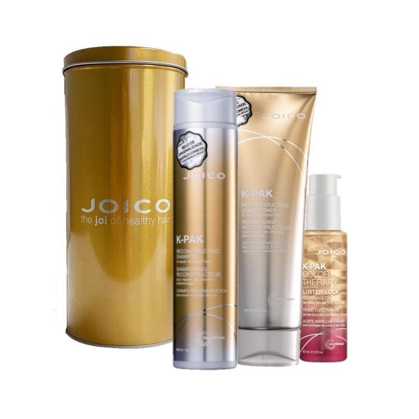 Kit De Tratamento Capilar K-pak Repair Damaged Duo Home Care Com Shampoo E Condicionador E Óleo - imagem 2