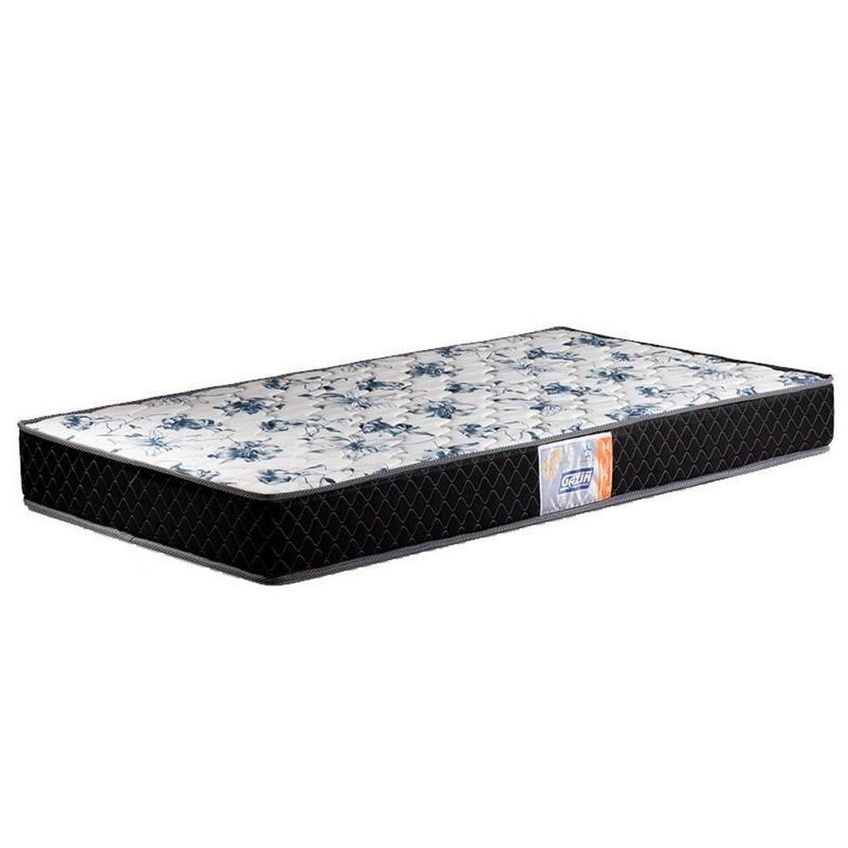 Cama De Solteiro Simba Com Colchão D33 Pés Madeira Natural Rosa Fosco Reller Móveis - imagem 3