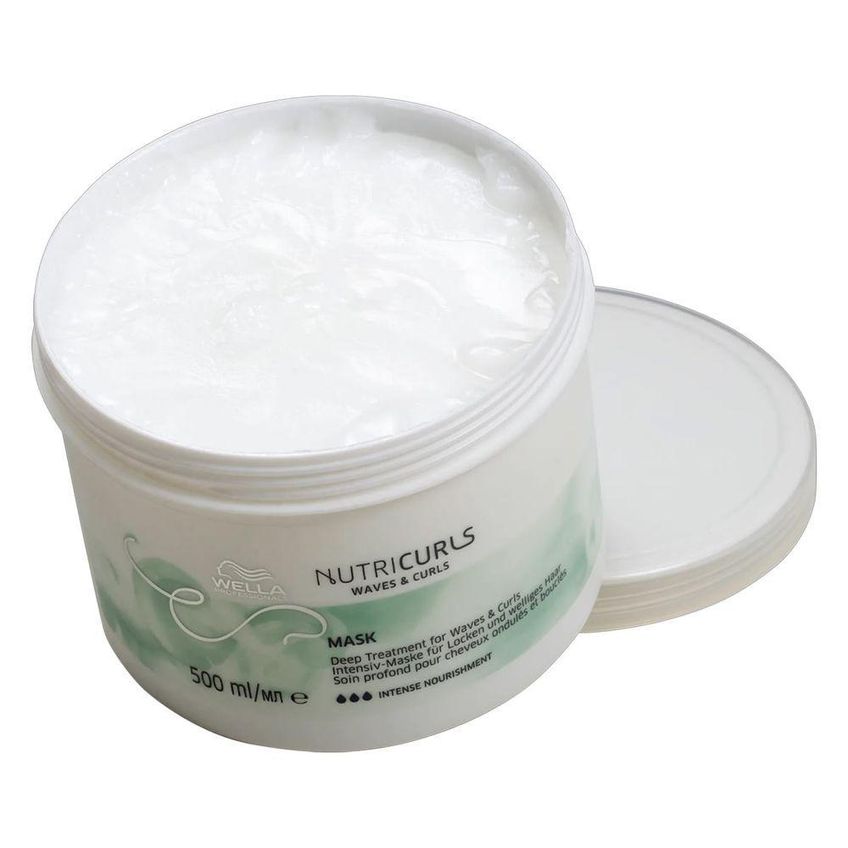 Máscara De Tratamento Capilar Nutricurls Nutrição Multicolorido Wella - imagem 4