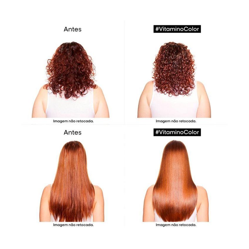 Kit De Cuidados Capilares Vitamino Color Duo 300 Oil Rotina Completa Em 3 Etapas L'Oréal Paris - imagem 5