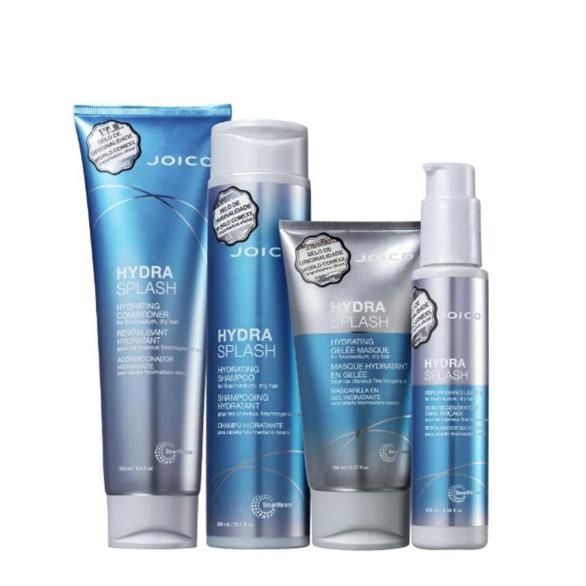 Kit De Tratamento Capilar Hydra Splash Smart Release Hidratação 24 Horas Multicolorido Joico Shampoo - imagem 3