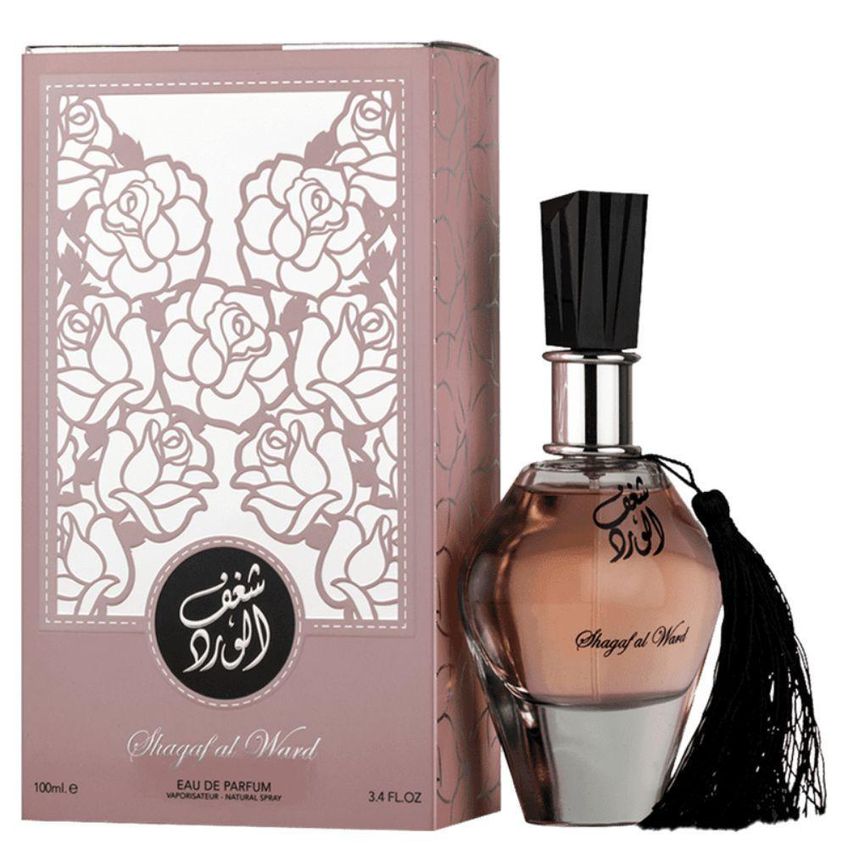 Perfume Shagaf Al Ward Feminino Eau De Parfum Floral 100ml - imagem 3