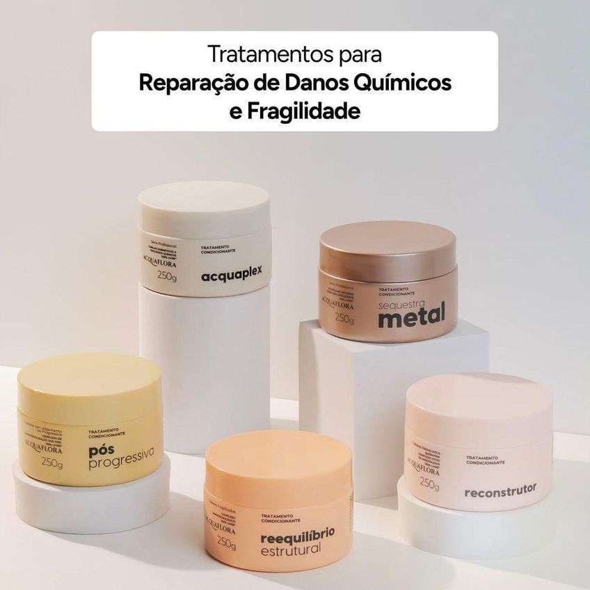 Máscara Capilar Pós-progressiva Maciez e Disciplina Multicolorido Acquaflora - imagem 2