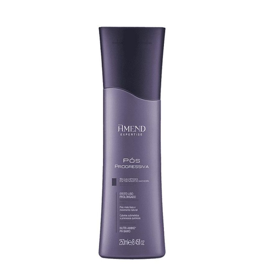 Shampoo Pós Progressiva Higieniza Suavemente Nutre E Repara Multicolorido Amend Cosméticos - imagem 2