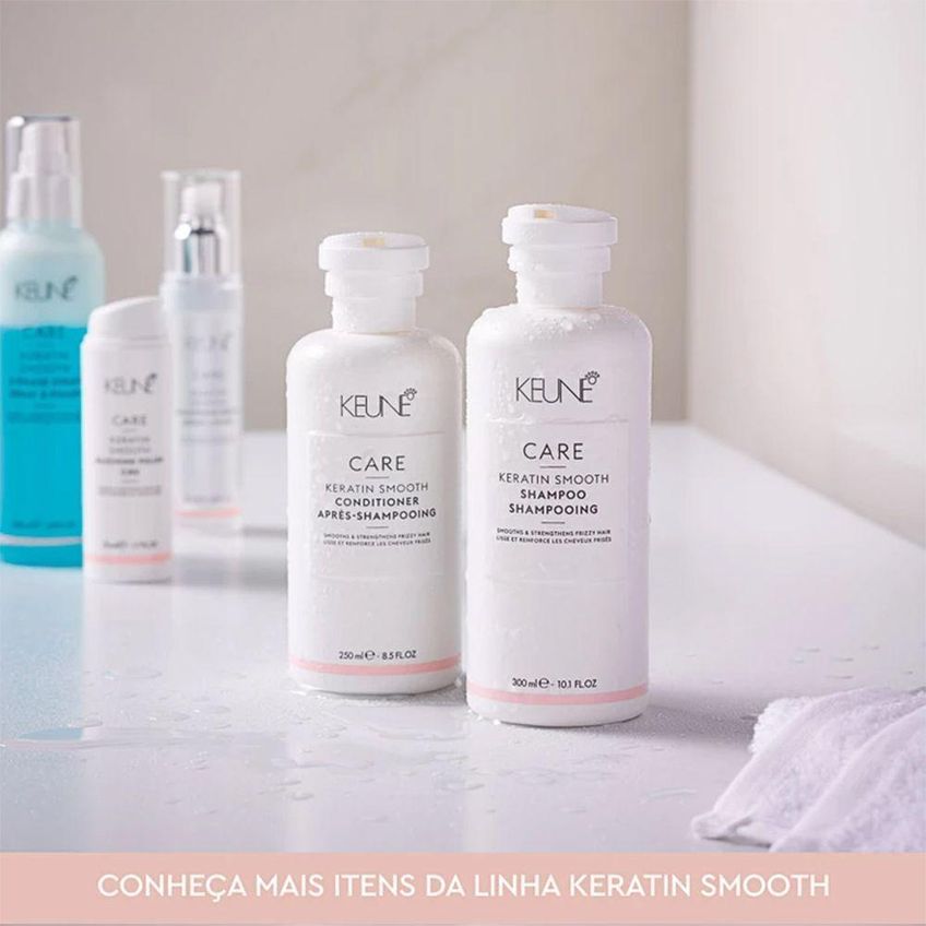 Kit Shampoo Keune Care Keratin Smooth Reconstrução 2 Unidades 300ml - imagem 3