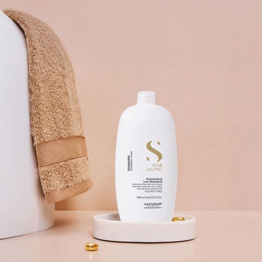 Kit De Tratamento Capilar Semi Di Lino Diamond Illuminating Limpeza Profunda Shampoo E Máscara - imagem 3