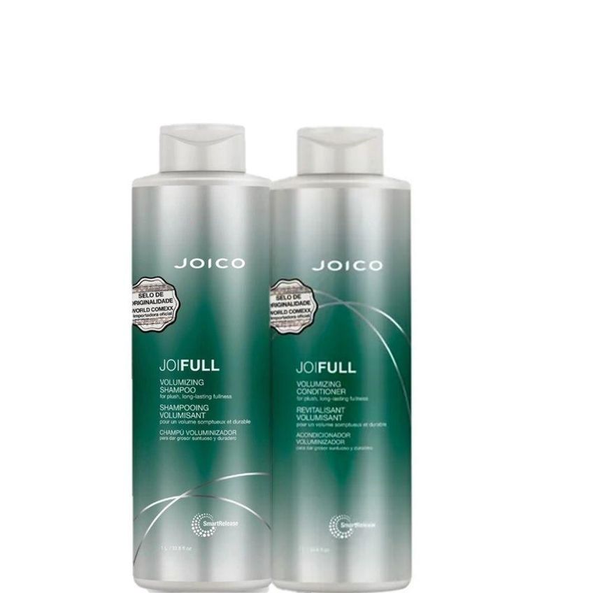 Kit De Tratamento Para Cabelos Finos Joifull Volumizing Volume Duradouro Multicolorido Joico 1l - imagem 5