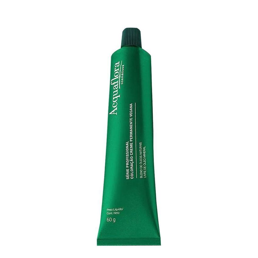 Coloração Permanente Vegana 0.4 Cobre Com Cor Vibrante Acquaflora 60g - imagem 3