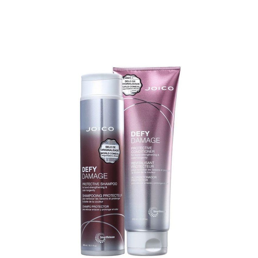 Kit De Tratamento Para Cabelos Defy Damage Home Care Protege Contra Danos Multicolorido Joico - imagem 4