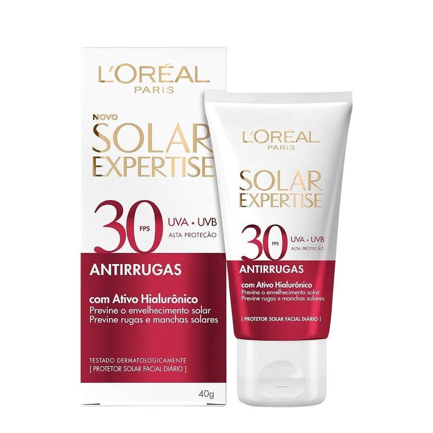 Protetor Solar Facial Solar Expertise Antirrugas FPS 30 40g - imagem 2