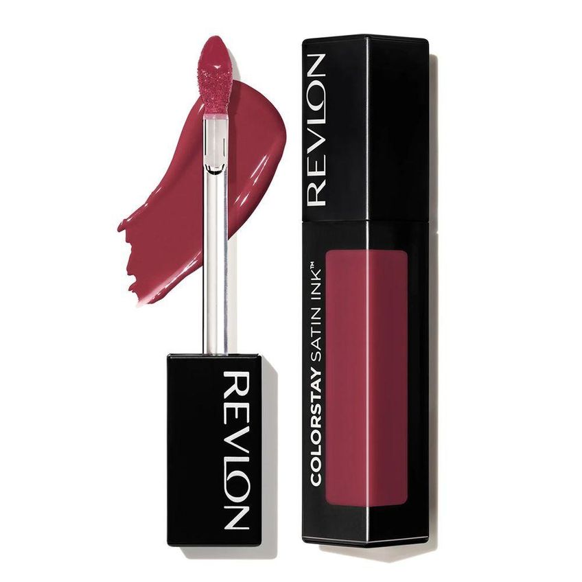 Batom Líquido Colorstay Satin Ink Cor Intensa E Brilho Sofisticado Silky Sienna 005 Revlon 5ml - imagem 5
