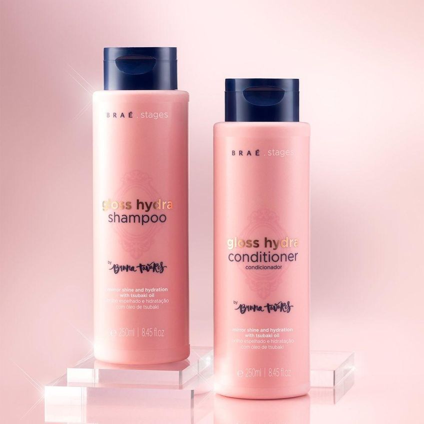 Condicionador Gloss Hydra Desembaraço Imediato 250ml Braé - imagem 4