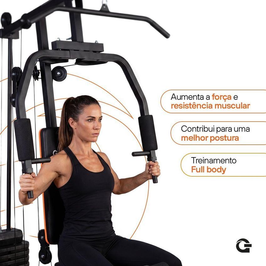 Estação De Musculação Gallant Power 45kg (gem45h25b-pt) - imagem 5