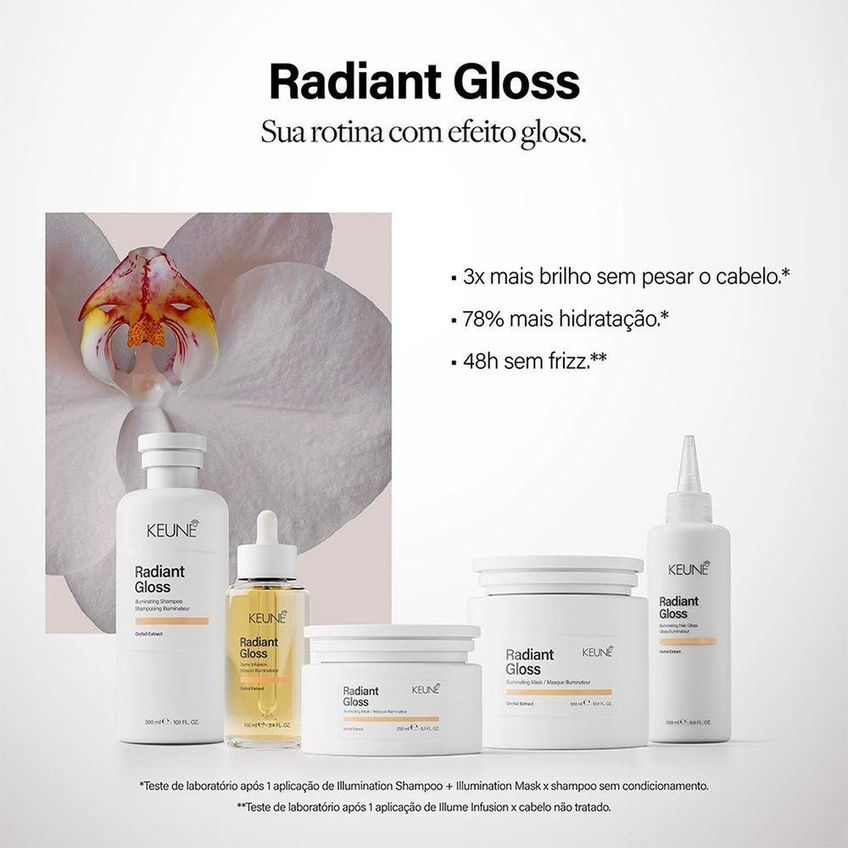 Condicionador Radiant Gloss 200ml Keune - imagem 5