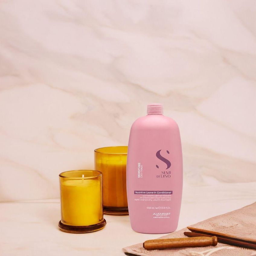 Leave-in Condicionante Semi Di Lino Moisture Nutritive 1l Alfaparf - imagem 2