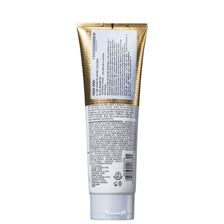 Máscara Capilar K-pak Intense Hydrator Smart Release Hidratação Profunda Multicolorido Joico 250ml - imagem 3